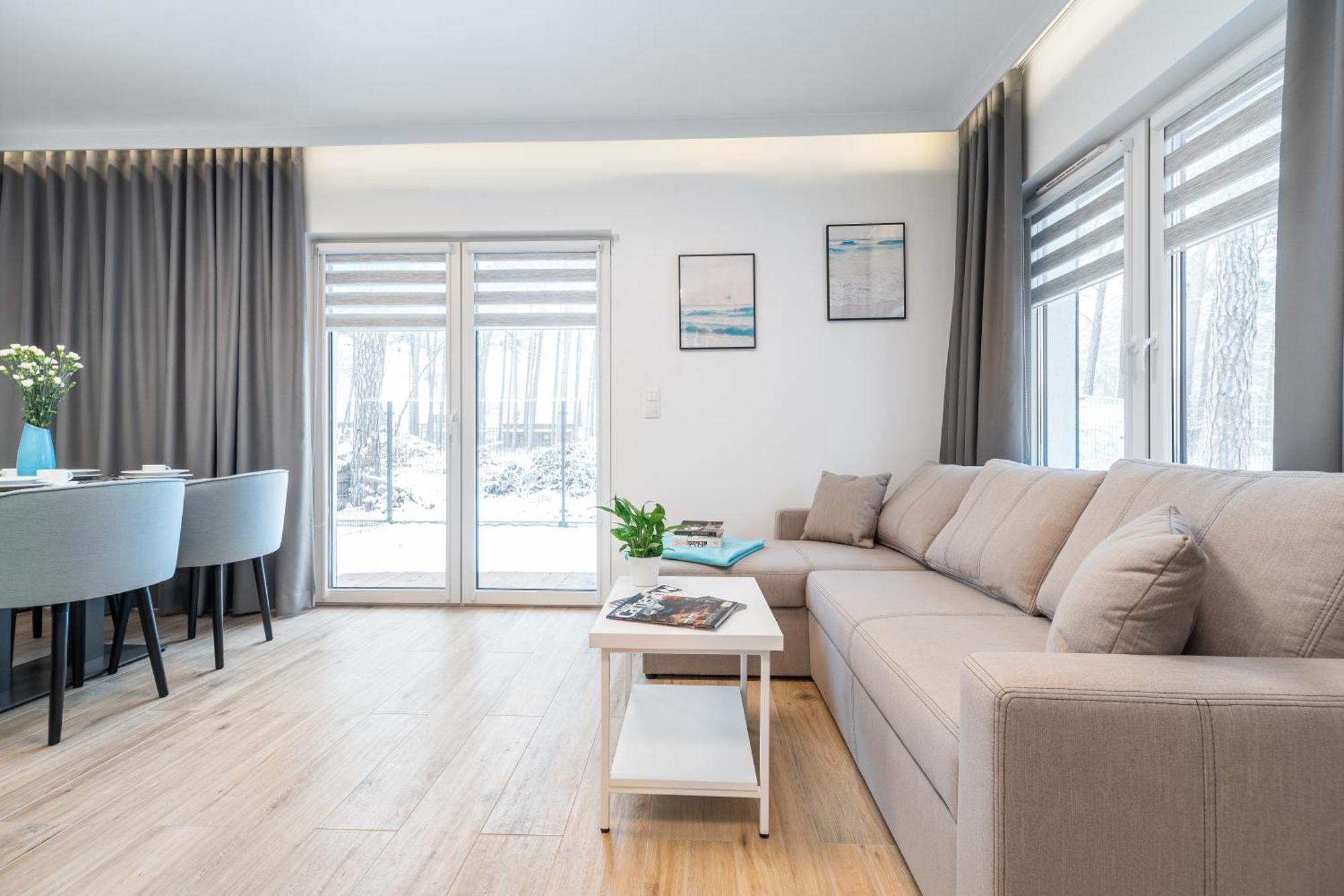 Dziwnowek Apartament Horizon Park 4A Villa Bagian luar foto