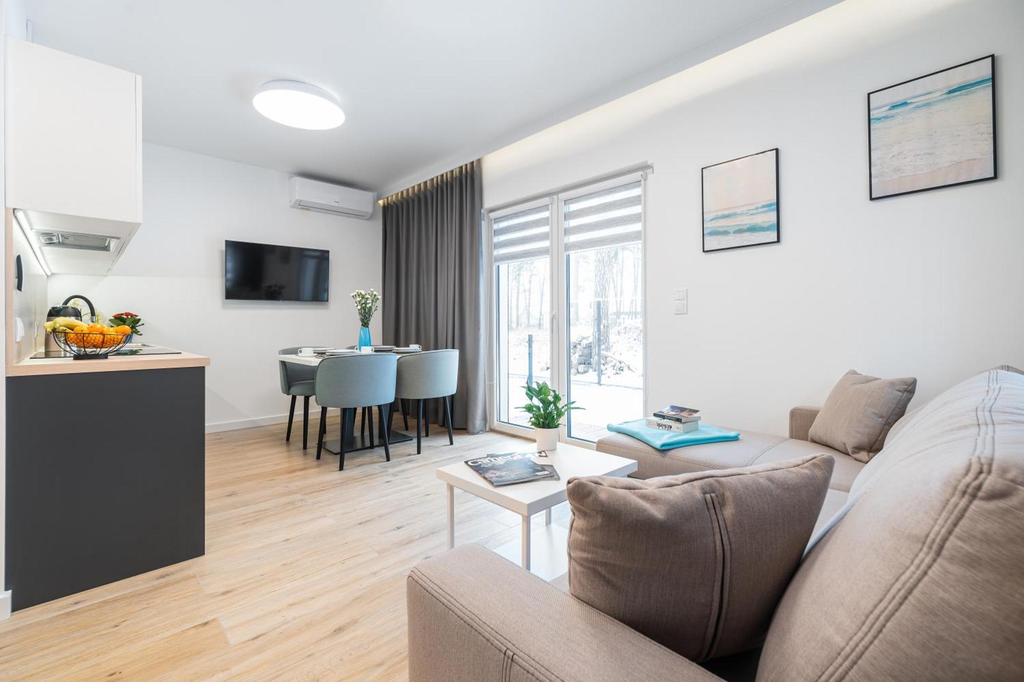 Dziwnowek Apartament Horizon Park 4A Villa Bagian luar foto